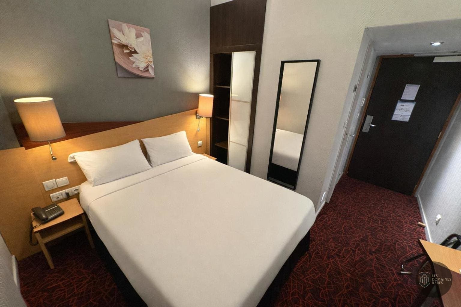 Chambre de l'hôtel Kyriad Dijon Gare à Dijon en Bourgogne-Franche-Comté - séminaire côte-d'or
