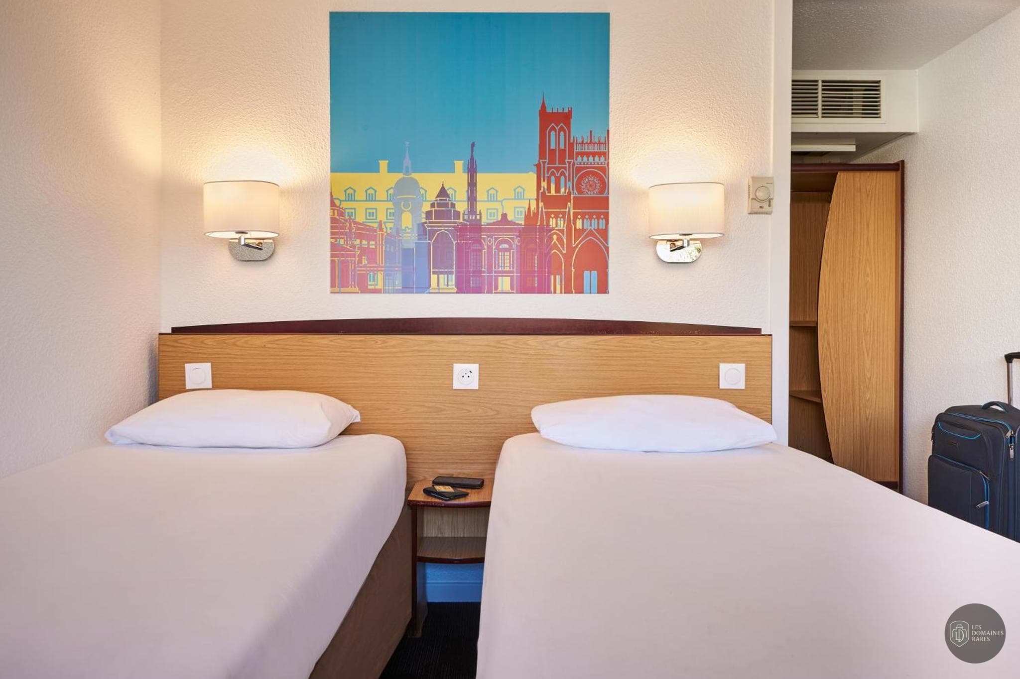 Chambre de l'hôtel Kyriad Direct Saint-Dizier en Grand Est