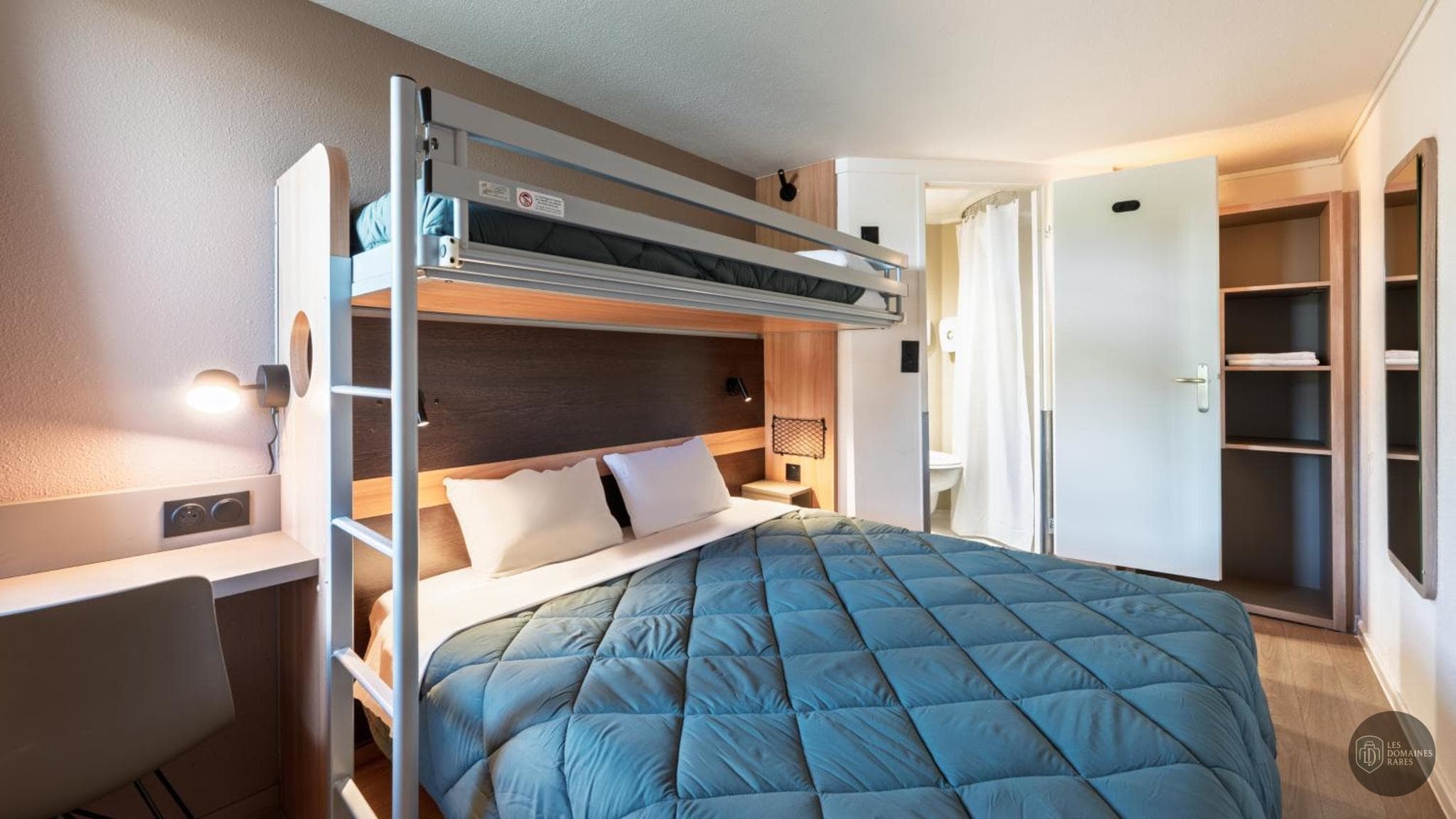 Chambre de l'hôtel Kyriad Lille Nord Roncq à Roncq en Hauts-de-France - séminaire nord (59)