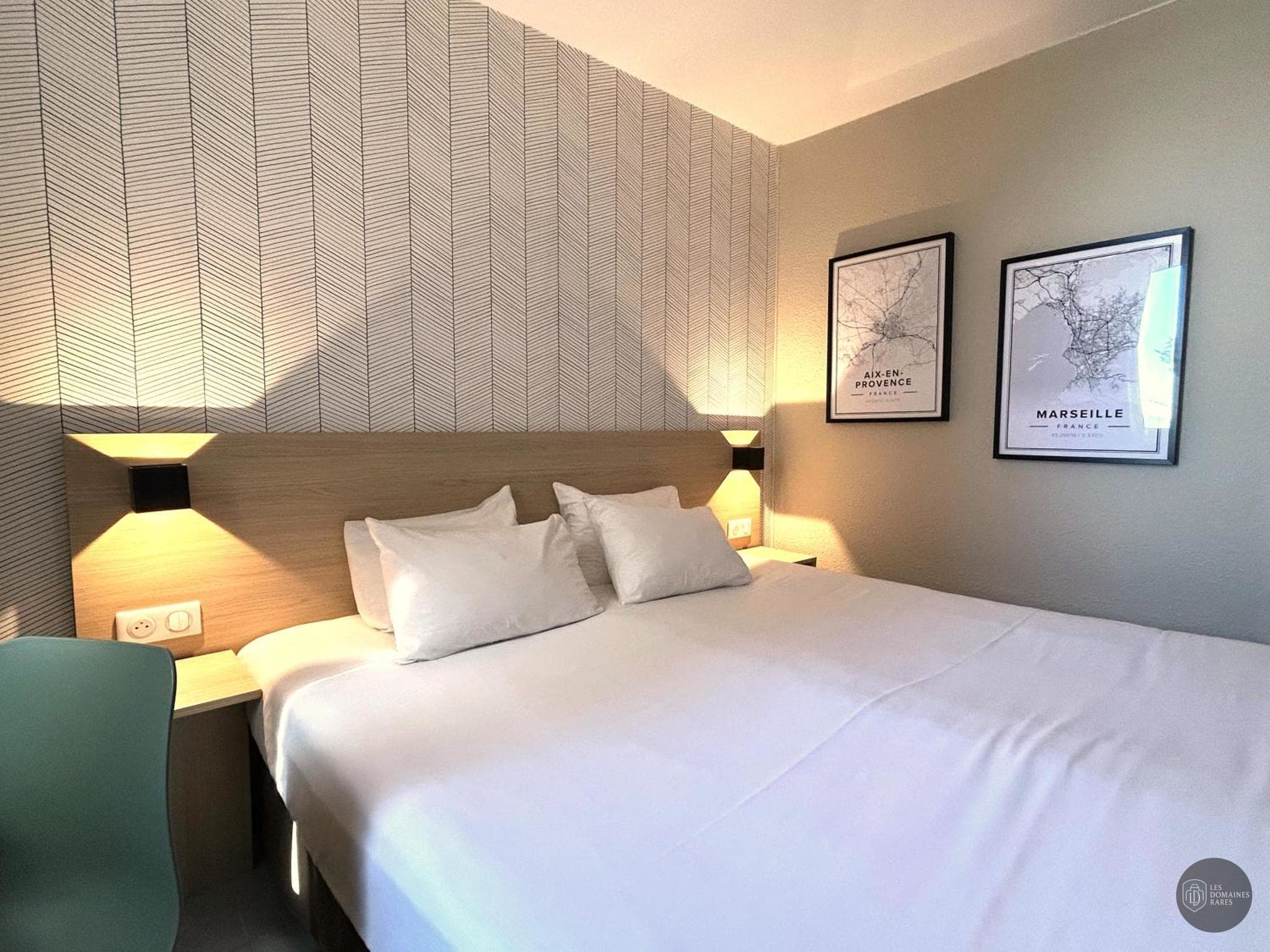 Chambre de l'hôtel Kyriad Martigues Sud en Provence-Alpes-Côte d'Azur