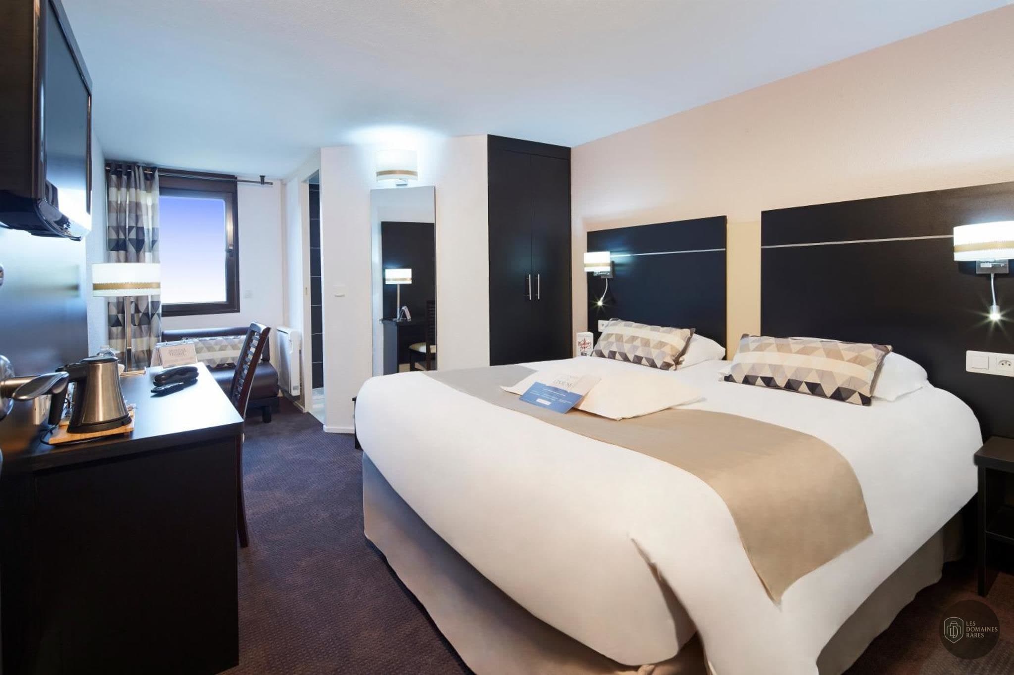 Chambre de l'hôtel Kyriad Meaux à Meaux en Île-de-France