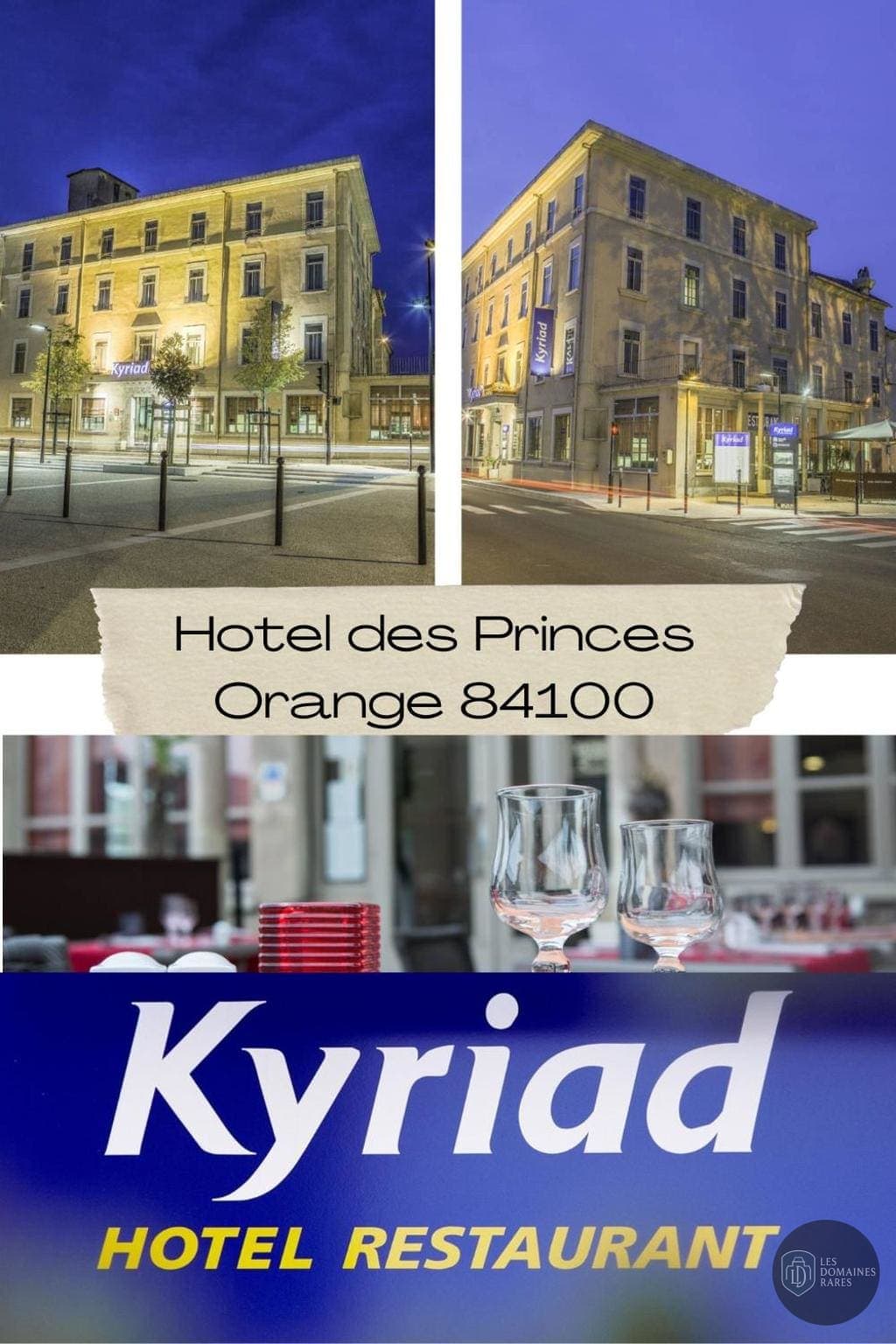 Vue extérieure de l'hôtel Kyriad Orange à Orange en Provence-Alpes-Côte d'Azur