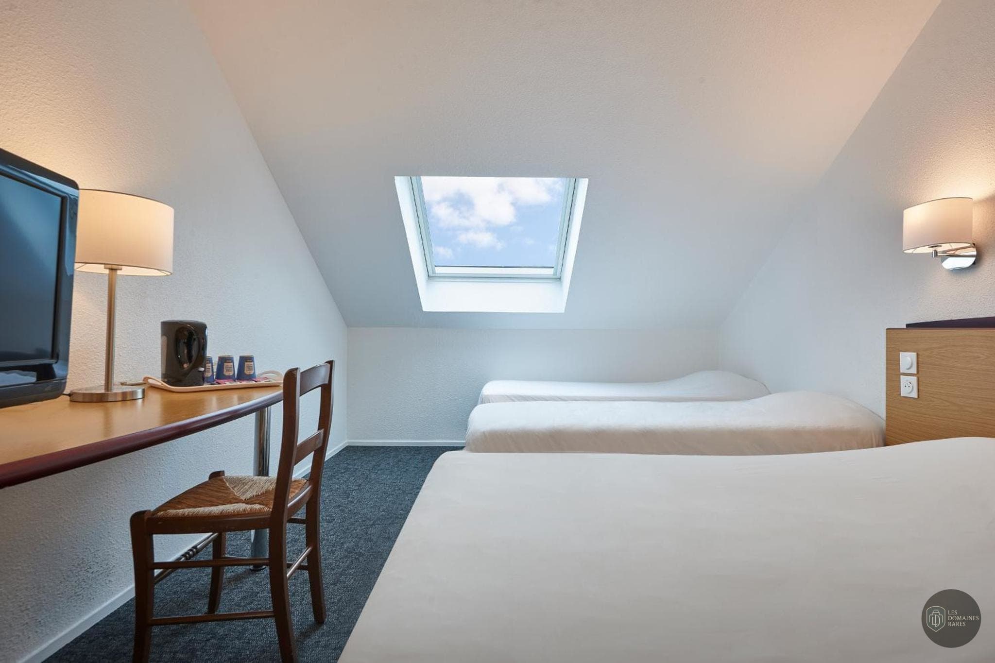 Chambre de l'hôtel Kyriad Tarbes Bastillac à Tarbes en Occitanie