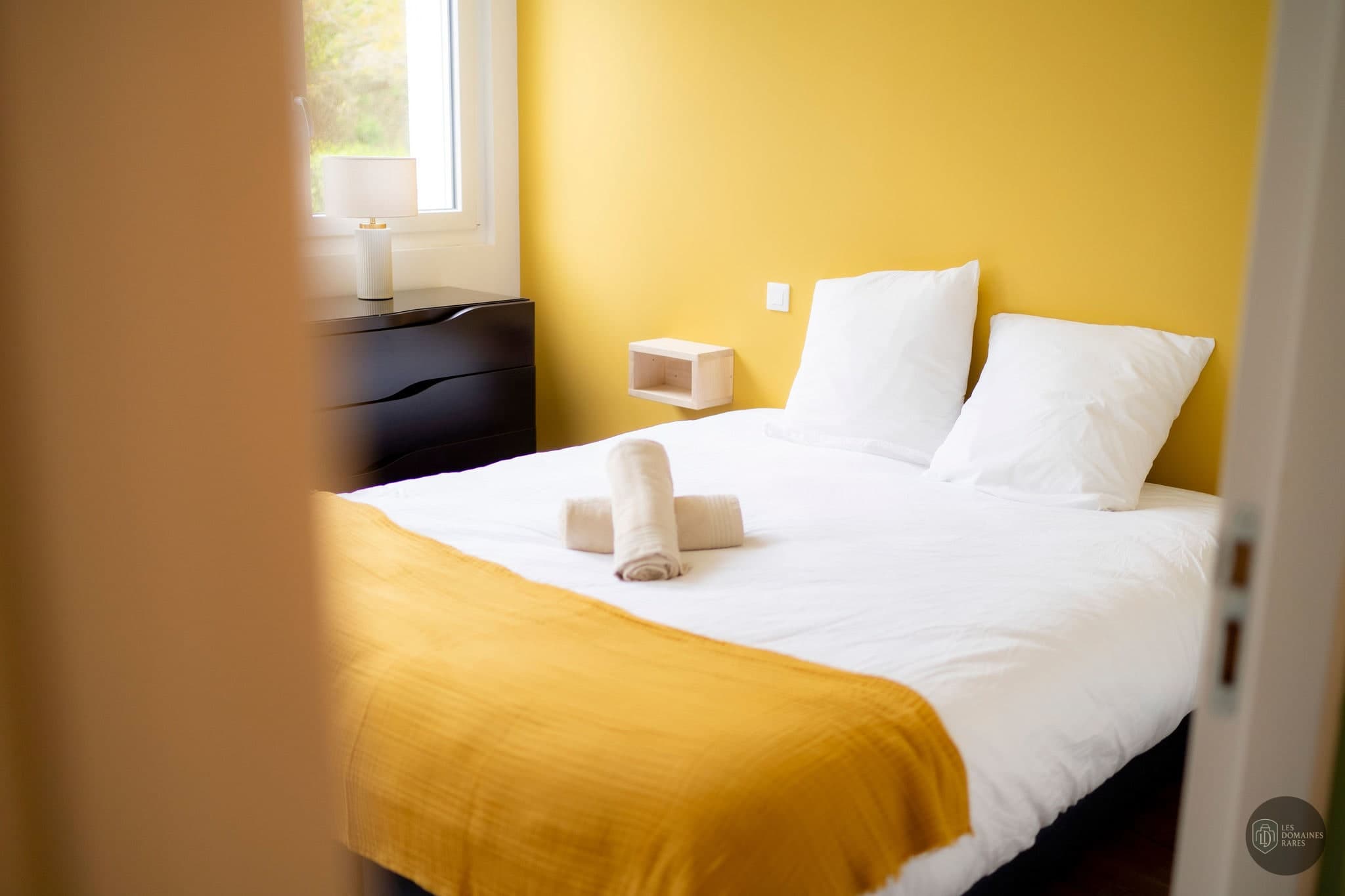 Chambre avec lit double