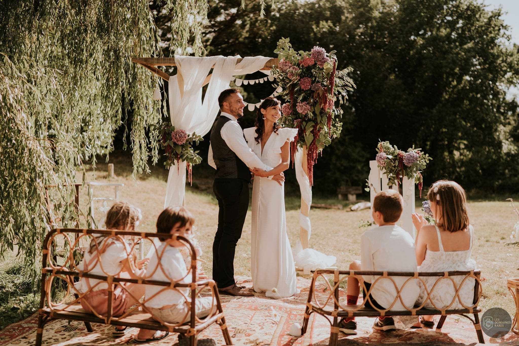 Cérémonie de mariage en extérieur