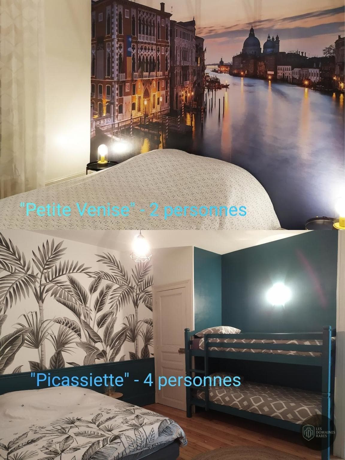 Chambre de l'hôtel L'échappée belle en Occitanie