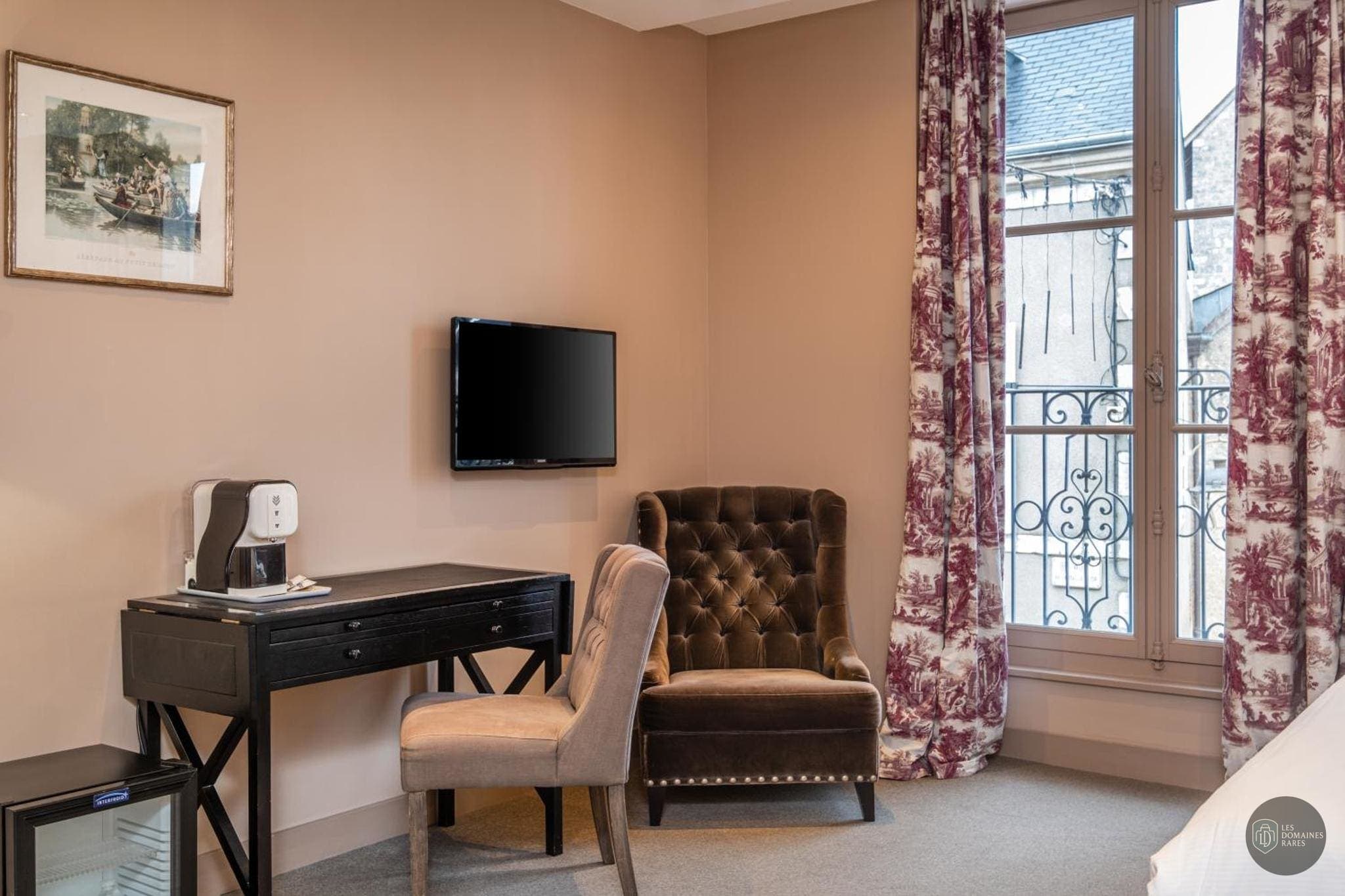 Chambre du lieu L'écu de Bretagne à Beaugency en Centre-Val de Loire