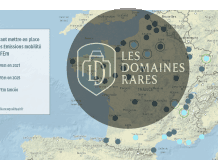 Carte de France localisation mobilité
