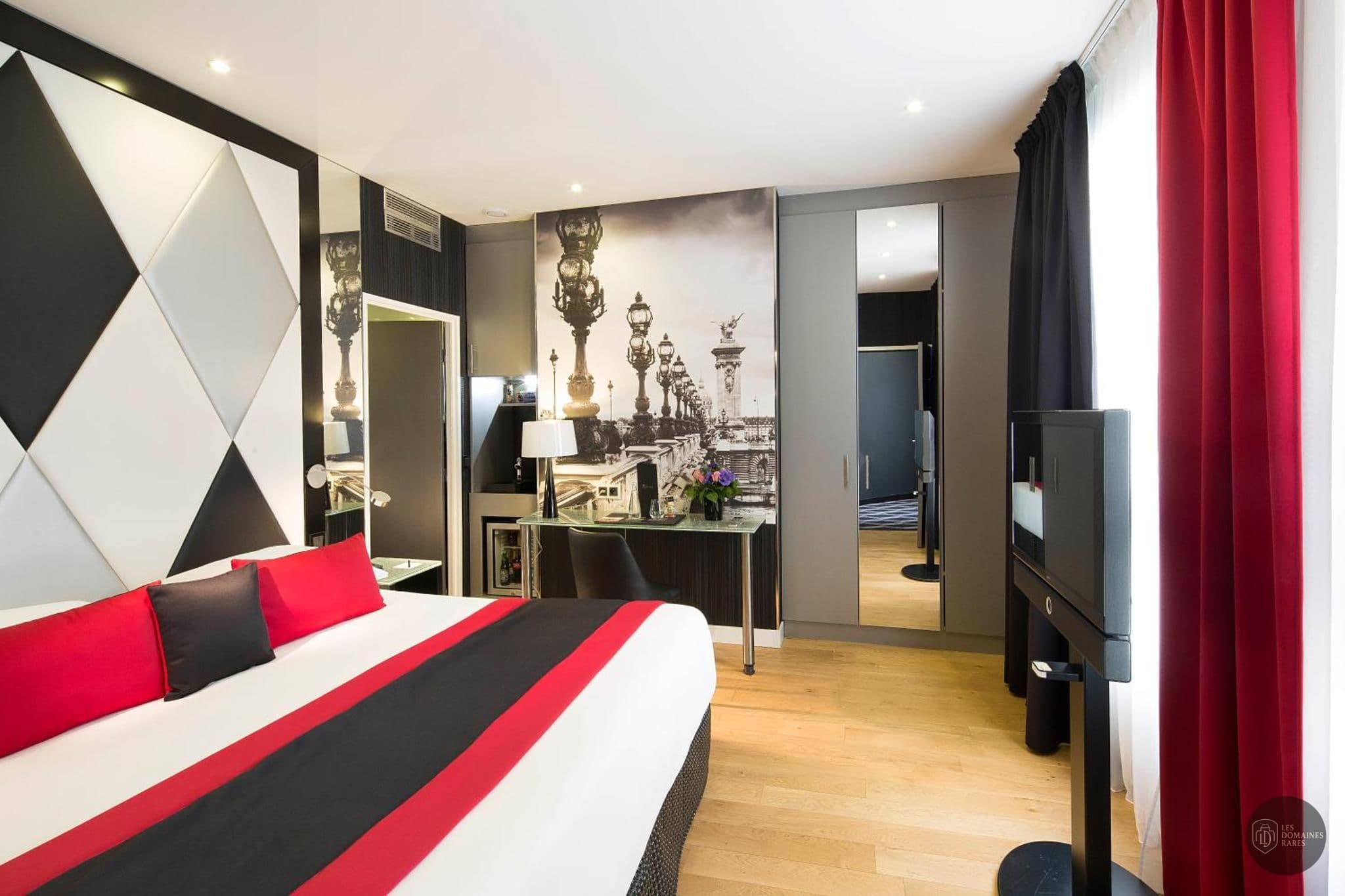 Chambre de l'hôtel L'Empire Paris à Paris en Île-de-France