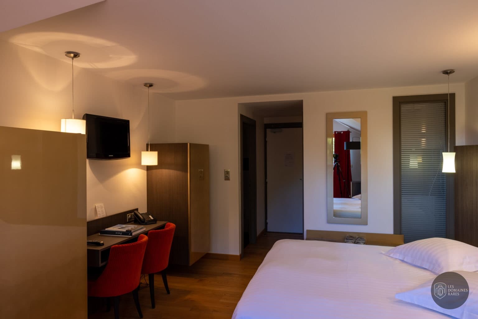 Chambre de l'hôtel L'Etang du Moulin à Bonnétage en Bourgogne-Franche-Comté - séminaire doubs