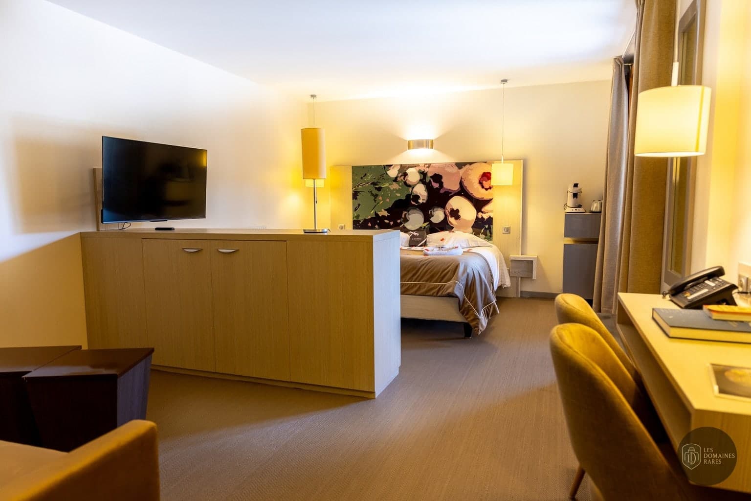 Chambre de l'hôtel L'Etang du Moulin à Bonnétage en Bourgogne-Franche-Comté