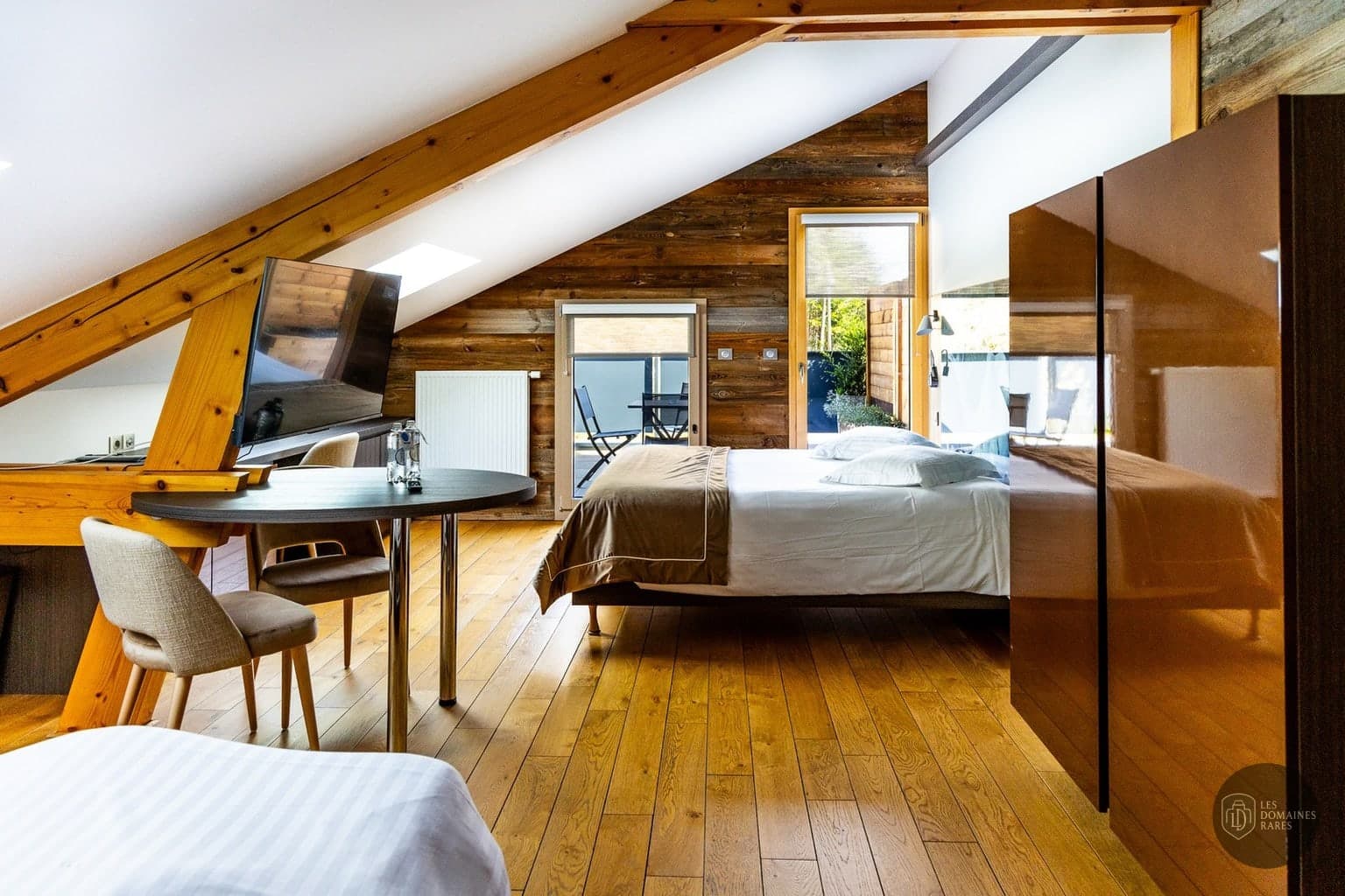 Chambre de l'hôtel L'Etang du Moulin à Bonnétage en Bourgogne-Franche-Comté