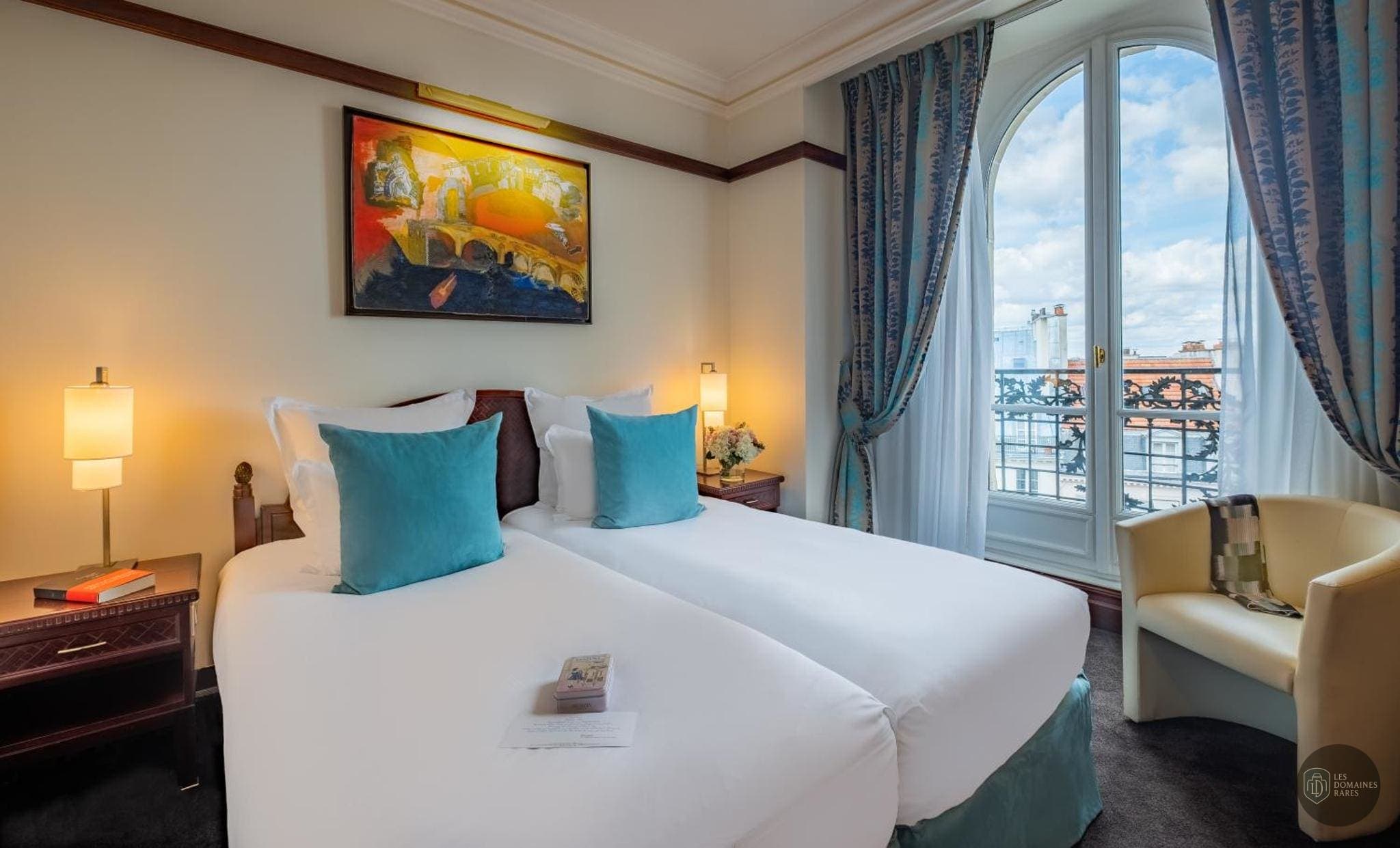 Chambre de l'hôtel L'Hôtel Pont Royal à Paris en Île-de-France