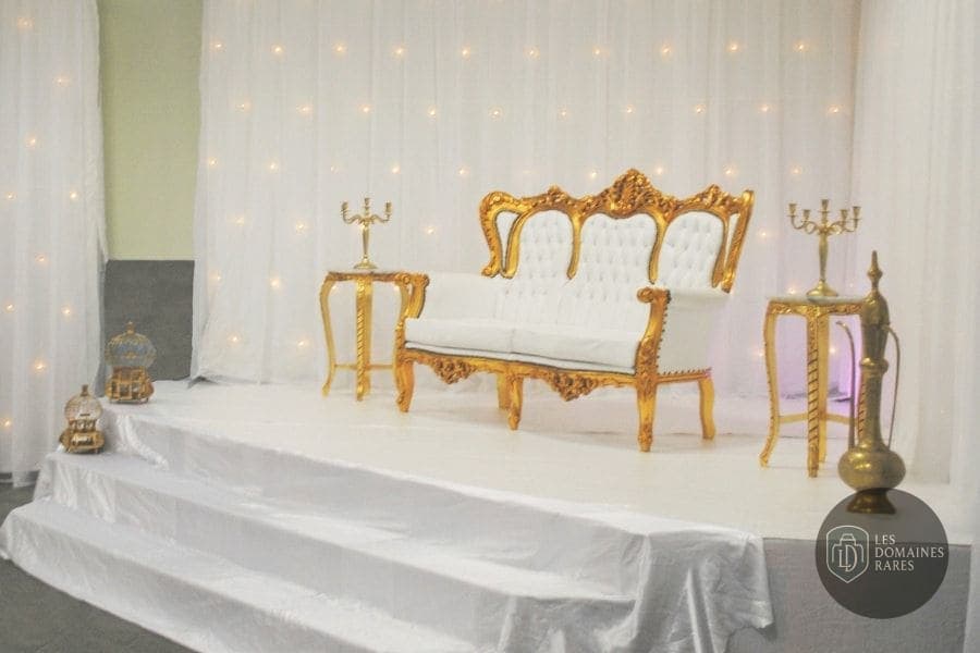 Espace Lounge sur une estrade
