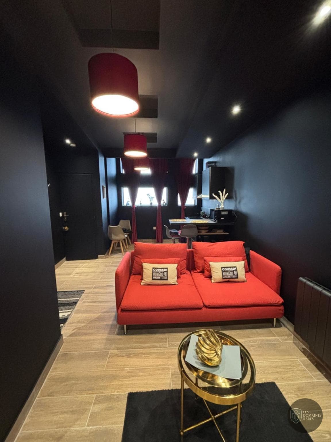 Espace intérieur de l'hôtel L'Officine en Auvergne-Rhône-Alpes