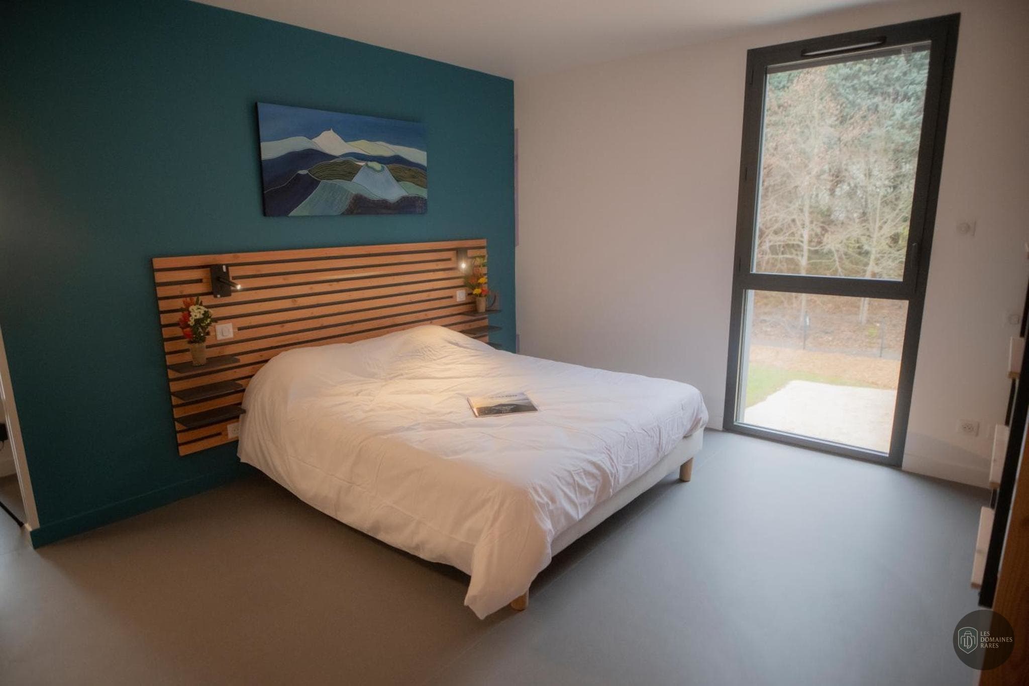 Chambre du lieu L'Orée des Sources en Auvergne-Rhône-Alpes - séminaire puy-de-dôme (63)