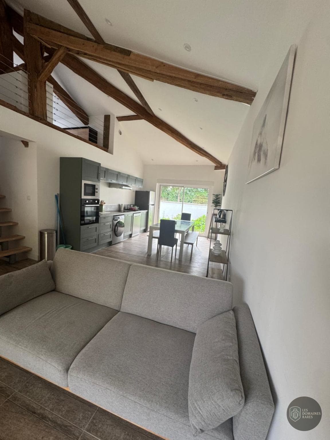 Espace intérieur de la ferme L'Orangerie de Labege en Occitanie