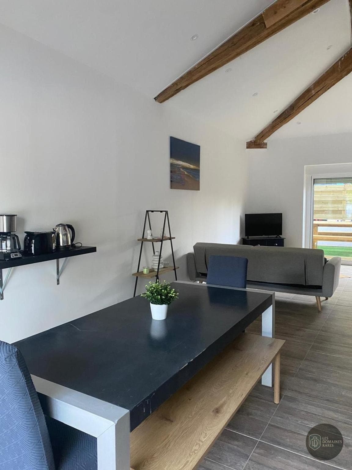 Espace intérieur de la ferme L'Orangerie de Labege en Occitanie