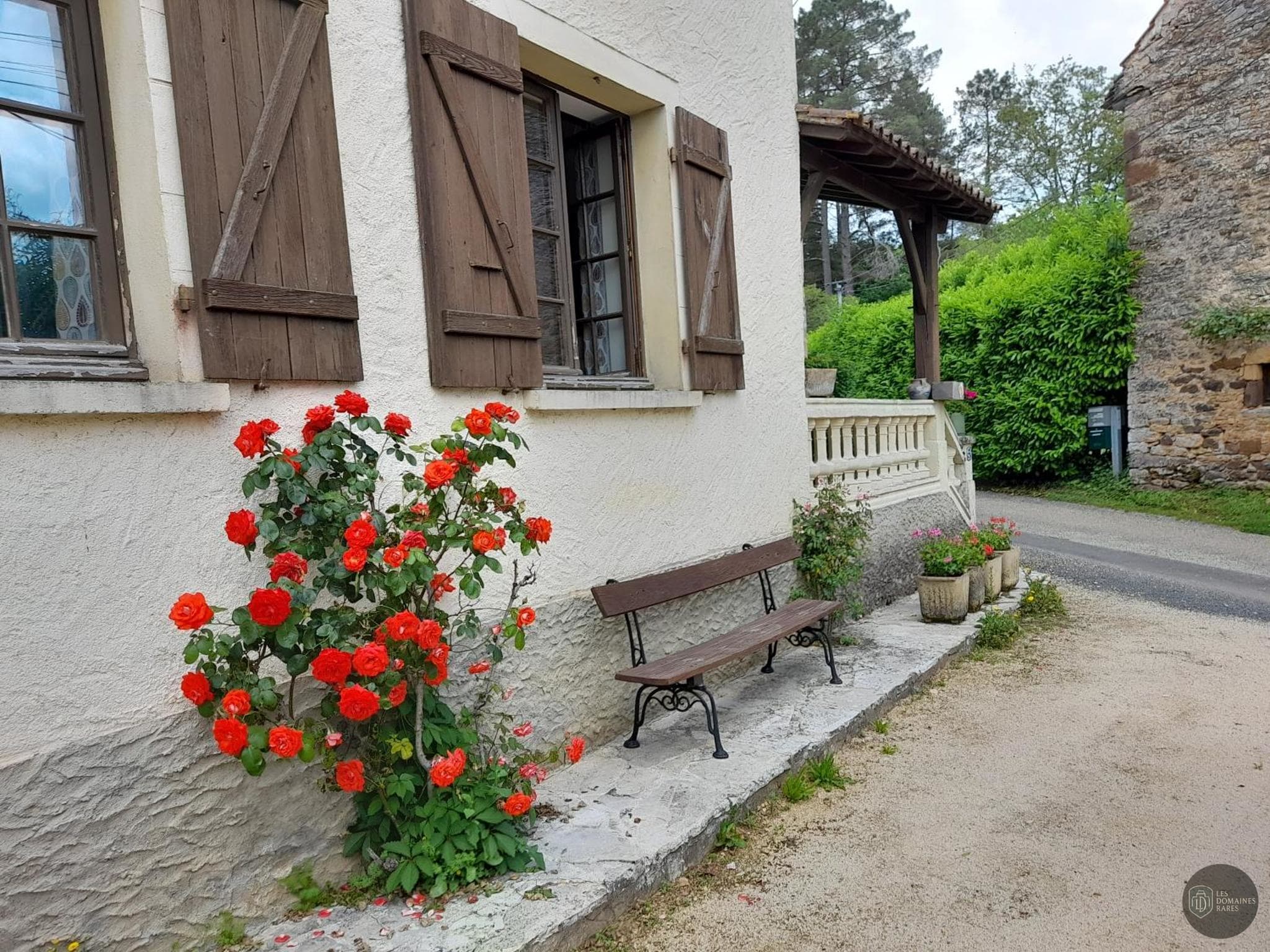 Vue extérieure de l'hôtel L'Oustal Du Lauragais en Occitanie