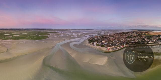 Le Crotoy, vue aérienne