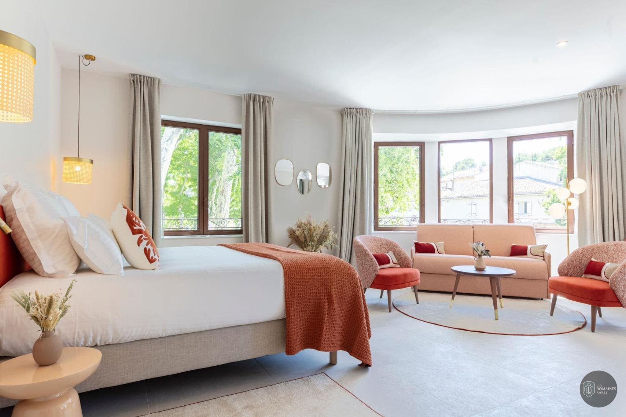 Espace intérieur de l'hôtel La Bastide Bourrelly en Provence-Alpes-Côte d'Azur