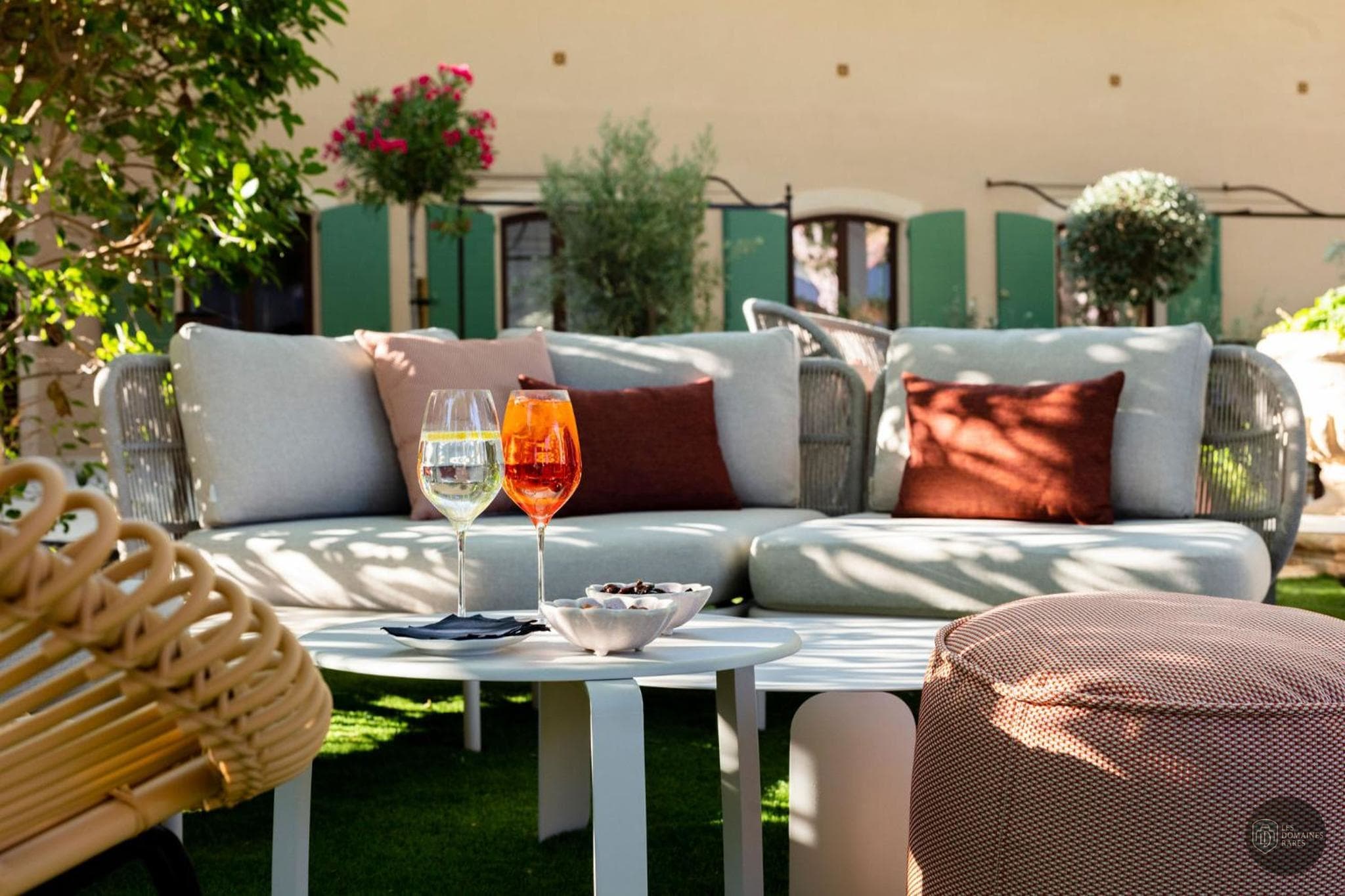 Espace intérieur de l'hôtel La Bastide Bourrelly en Provence-Alpes-Côte d'Azur