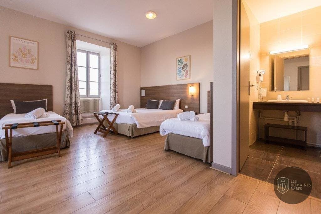 Chambre de l'hôtel La Bastide de Sanilhac à Sanilhac en Auvergne-Rhône-Alpes