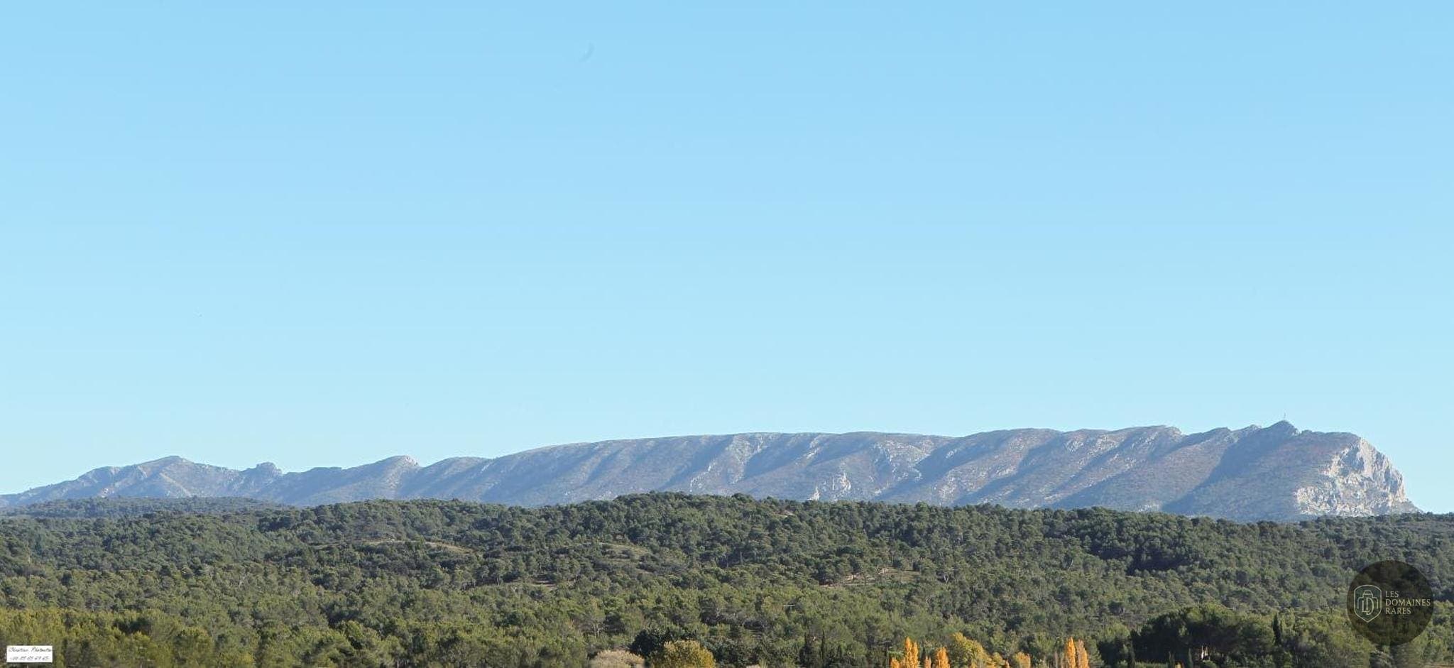 Vue du bastide La Bastide de Venelles en Provence-Alpes-Côte d'Azur