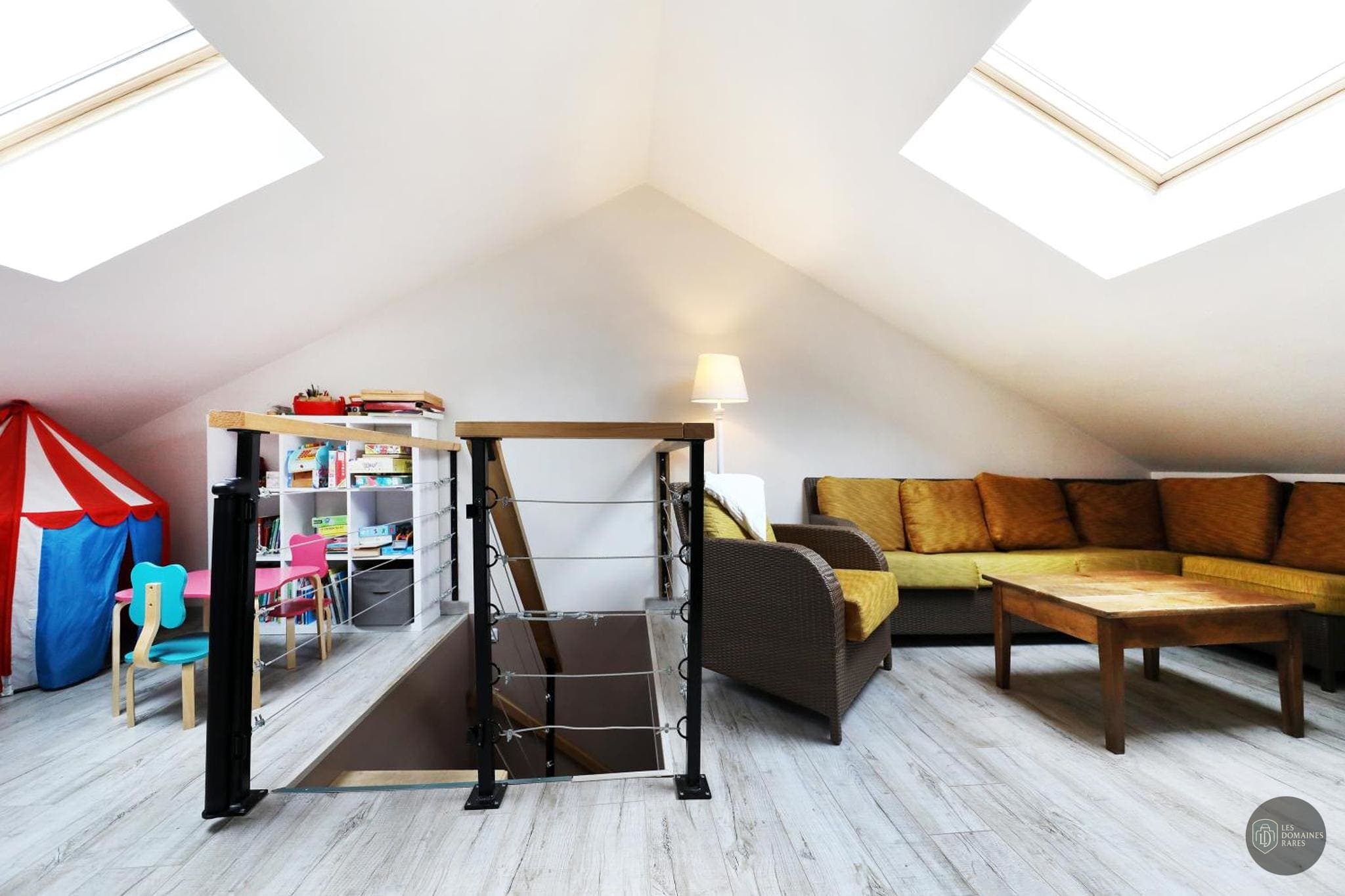 Espace intérieur du domaine La Bergerie en Occitanie