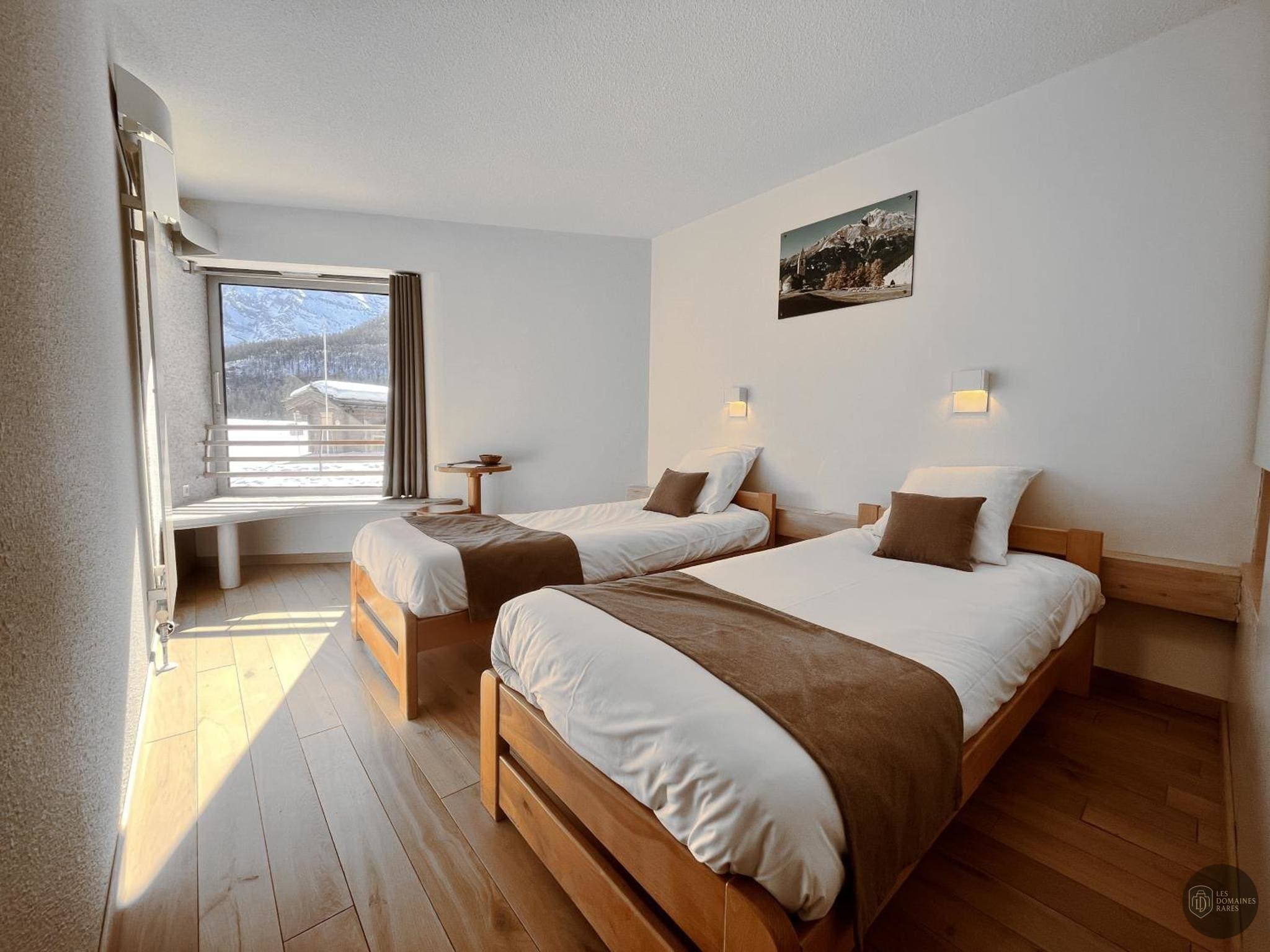 Chambre de la villa La Bessannaise à Bessans en Auvergne-Rhône-Alpes