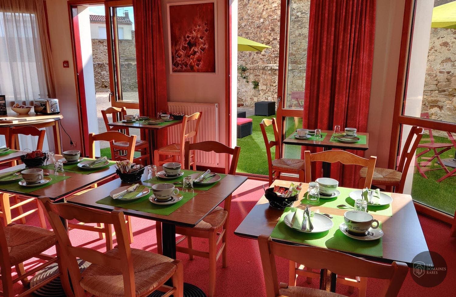 Restaurant de l'hôtel La Bosselle en Pays de la Loire - séminaire saint-philbert-de-grand-lieu, france