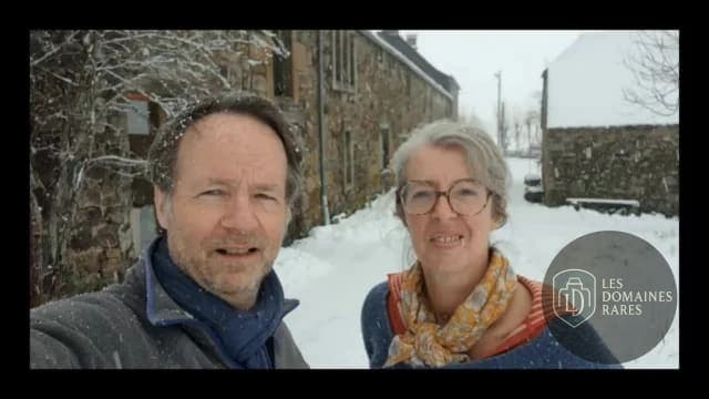 Vue extérieure du lieu La Boudio à Lavigerie en Auvergne-Rhône-Alpes