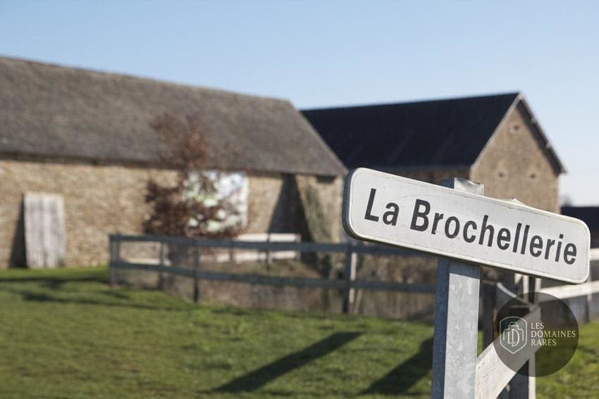 Vue extérieure du lieu La Brochellerie en Pays de la Loire