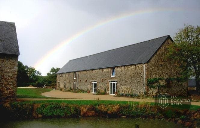 Vue extérieure du lieu La Brochellerie en Pays de la Loire
