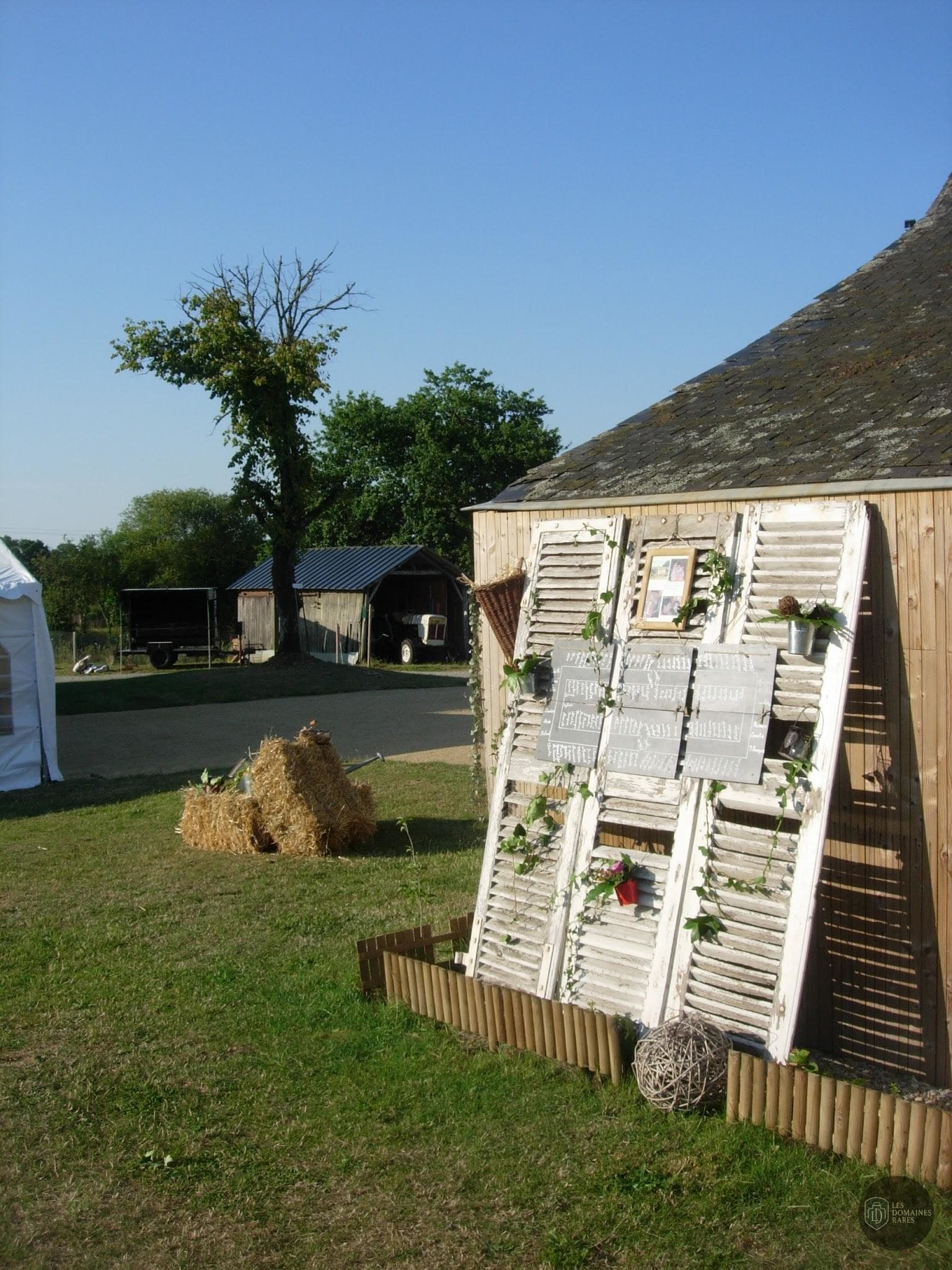 Vue extérieure du lieu La Brochellerie en Pays de la Loire