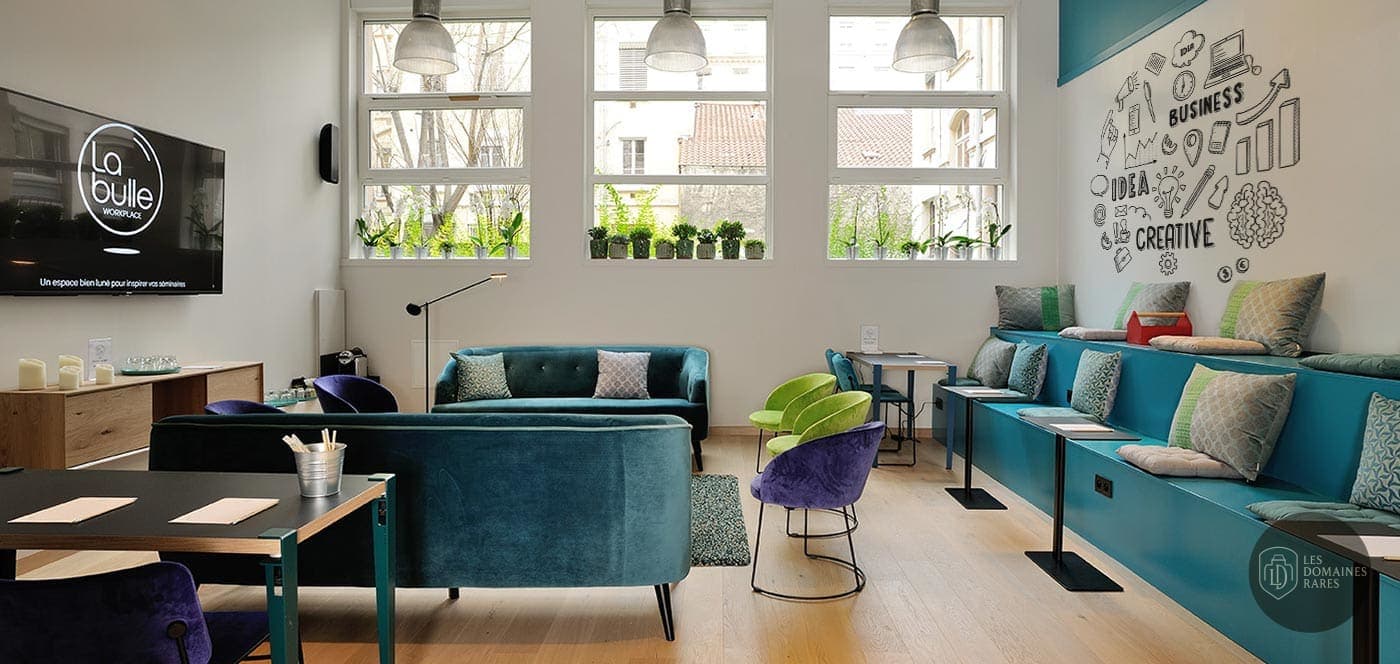 Espace intérieur du lieu La Bulle Workplace à Lyon en Auvergne-Rhône-Alpes