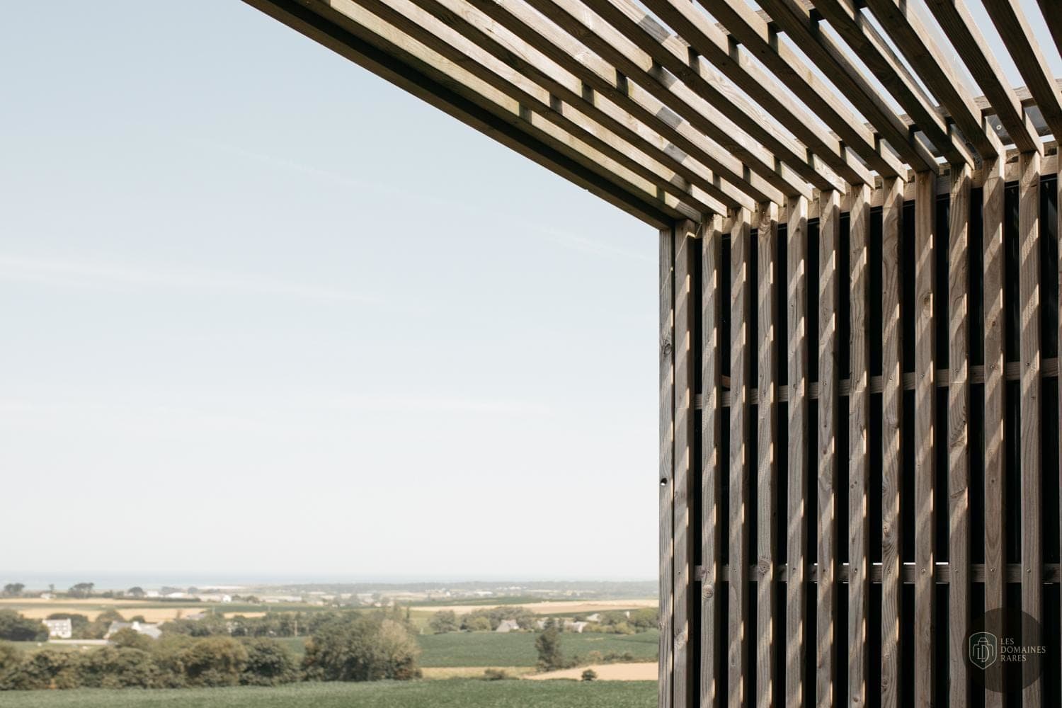 Vue extérieure du lieu La Butte à Plouider en Bretagne