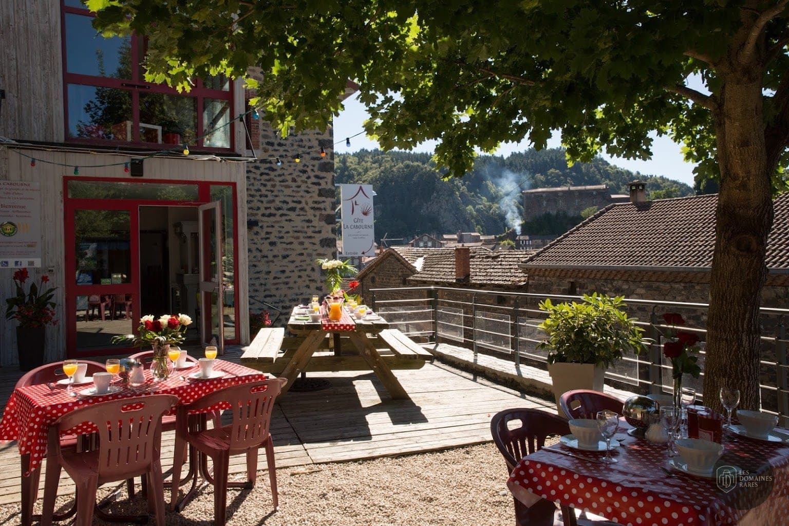 Vue extérieure du lieu La Cabourne en Auvergne-Rhône-Alpes