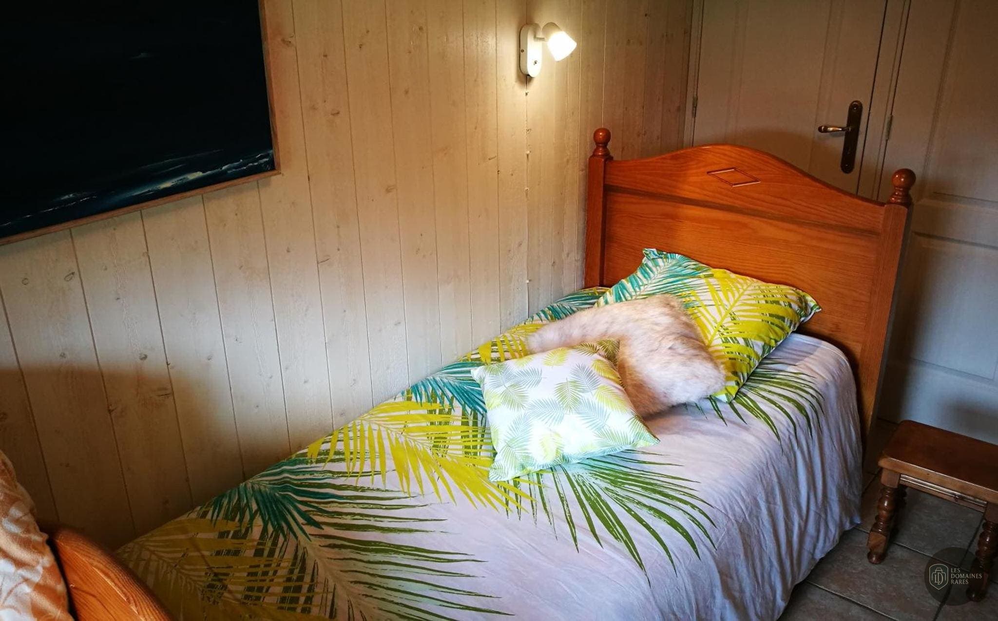 Chambre du lieu La Canopée des Landes à Arjuzanx en Nouvelle-Aquitaine - séminaire mimizan