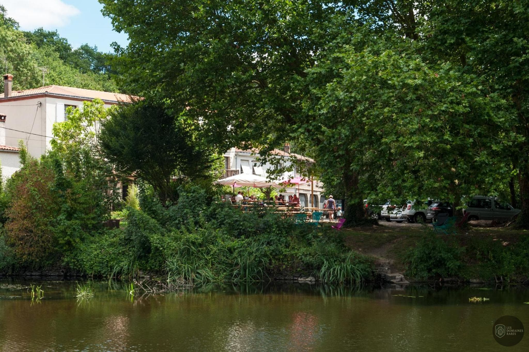 Vue extérieure du lieu La Cascade à Clisson en Pays de la Loire