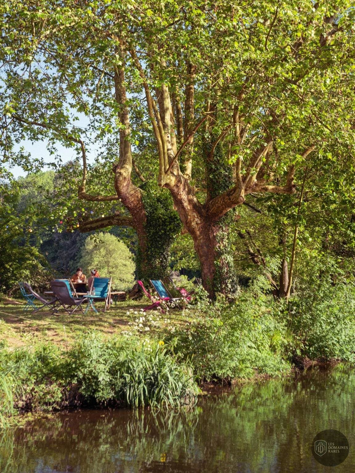 Vue extérieure du lieu La Cascade à Clisson en Pays de la Loire