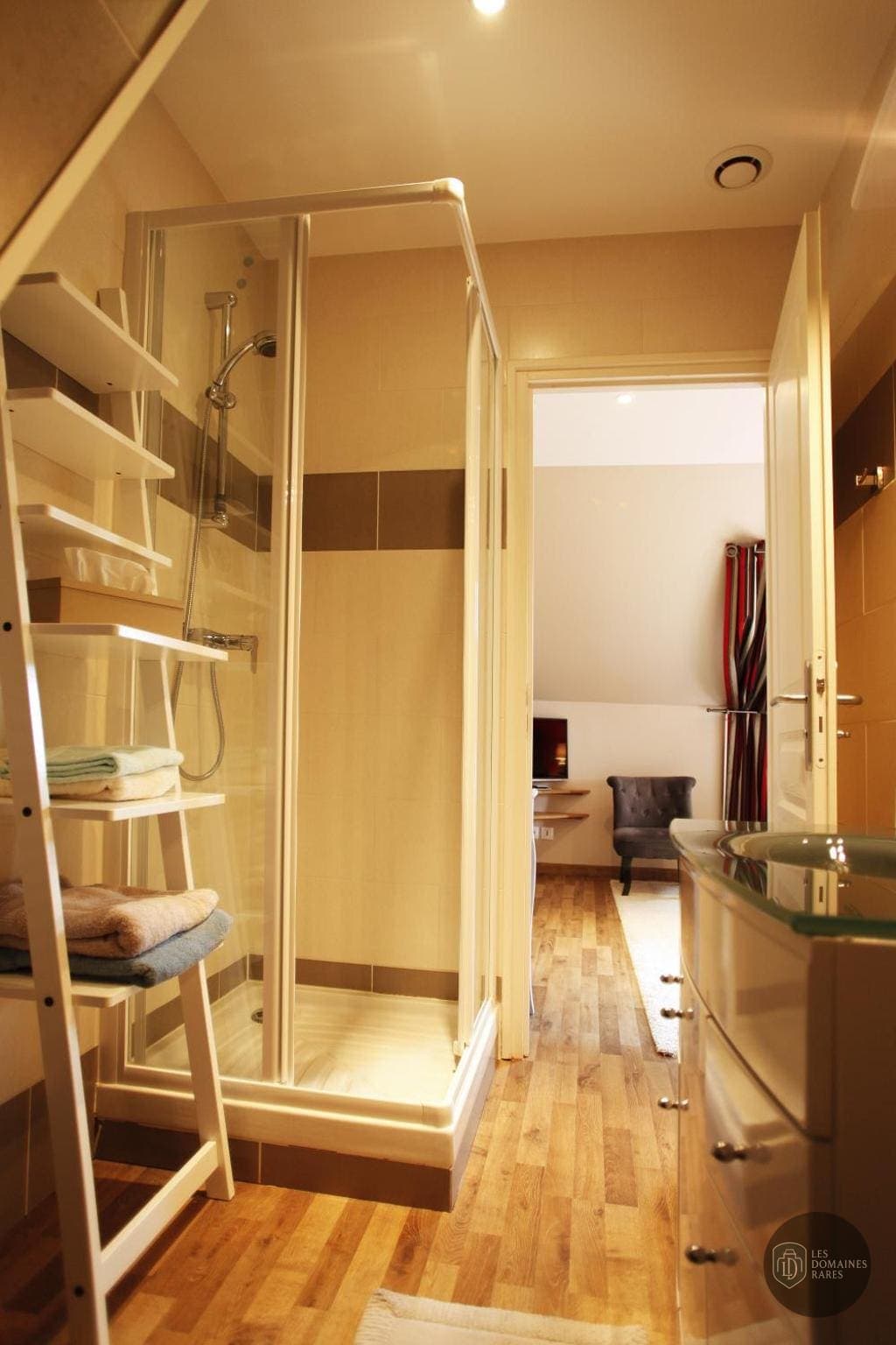 Chambre du lieu La Cense des Tilleuls à Houplines en Hauts-de-France