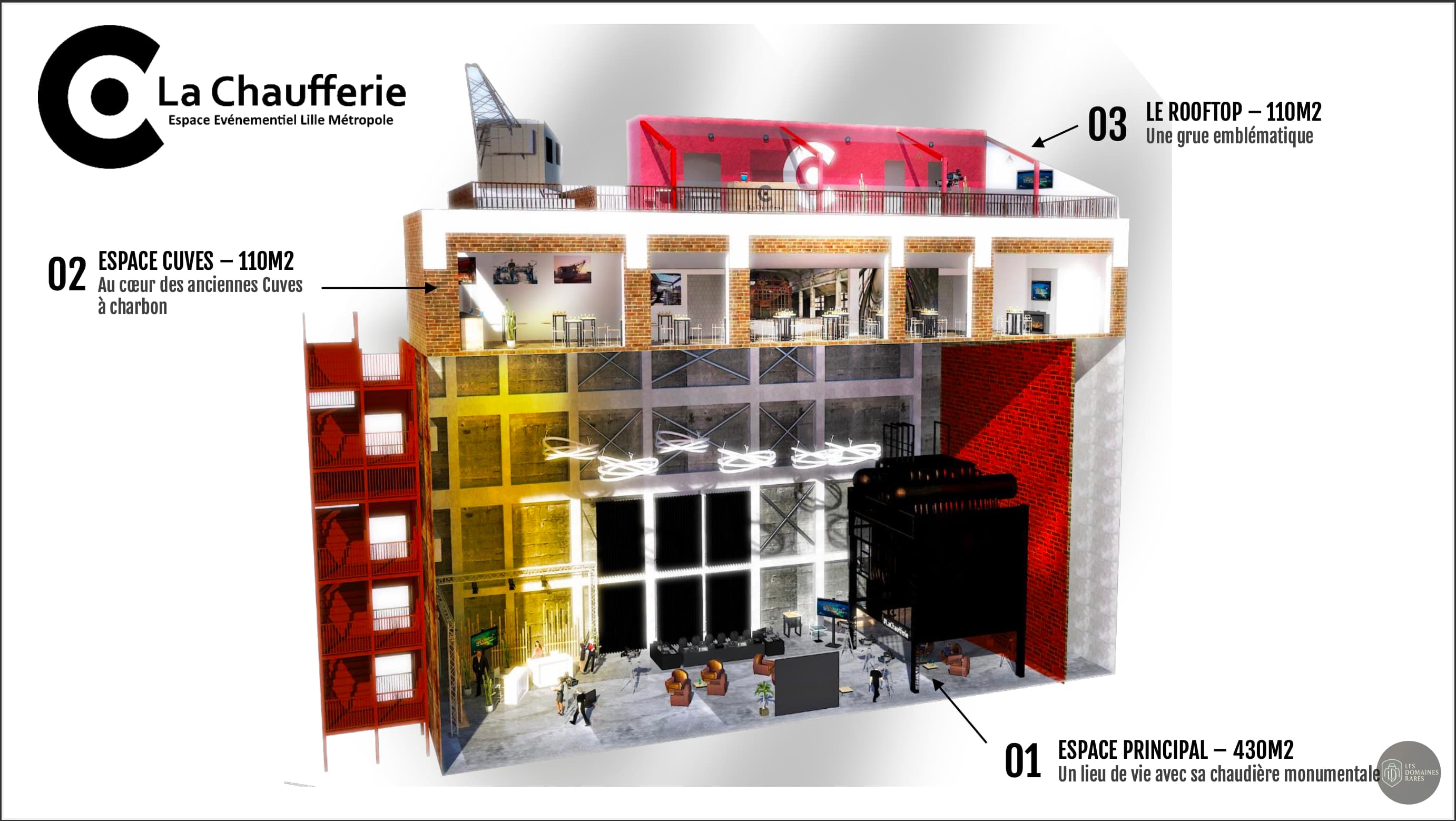 Vue du lieu La Chaufferie à Tourcoing en Hauts-de-France
