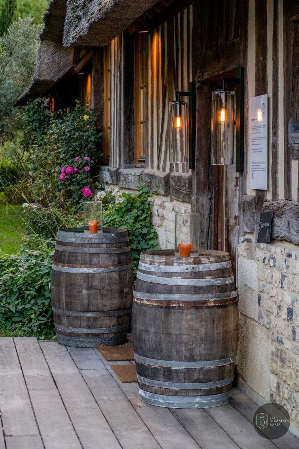 Vue extérieure du lieu La Chaumière à Ambert en Auvergne-Rhône-Alpes
