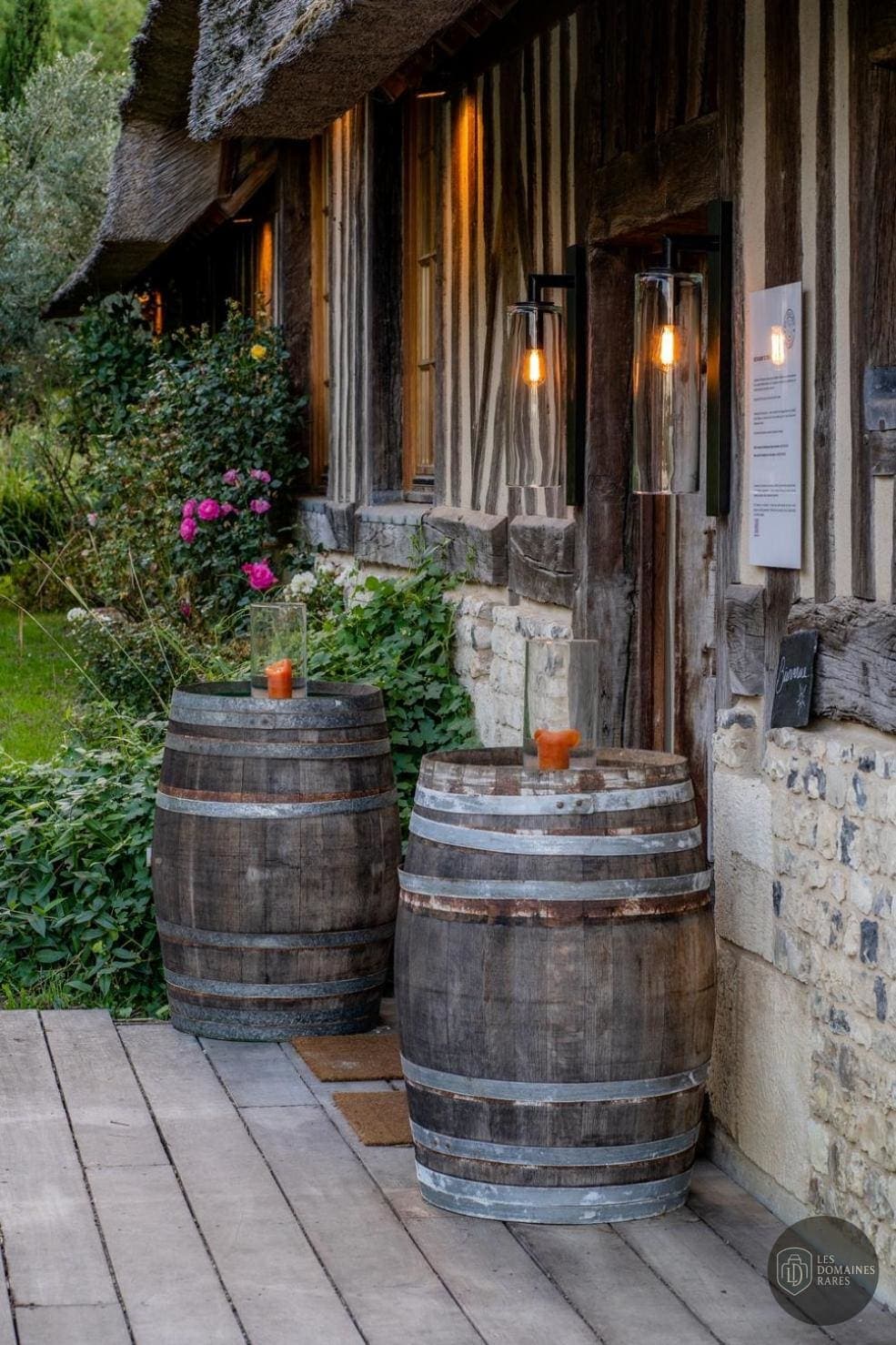 Vue extérieure du lieu La Chaumière à Ambert en Auvergne-Rhône-Alpes