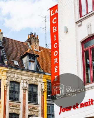 Vue extérieure du restaurant La Chicorée à Lille en Hauts-de-France