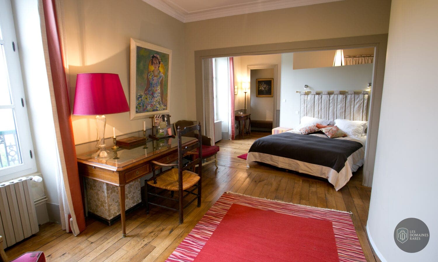 Chambre du lieu La Cimentelle à Avallon en Bourgogne-Franche-Comté - séminaire yonne