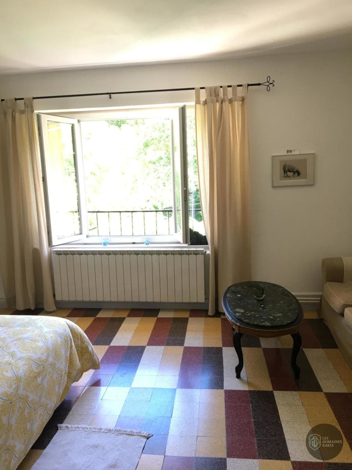 Chambre du gîte La Coconnière à Valleraugue en Occitanie