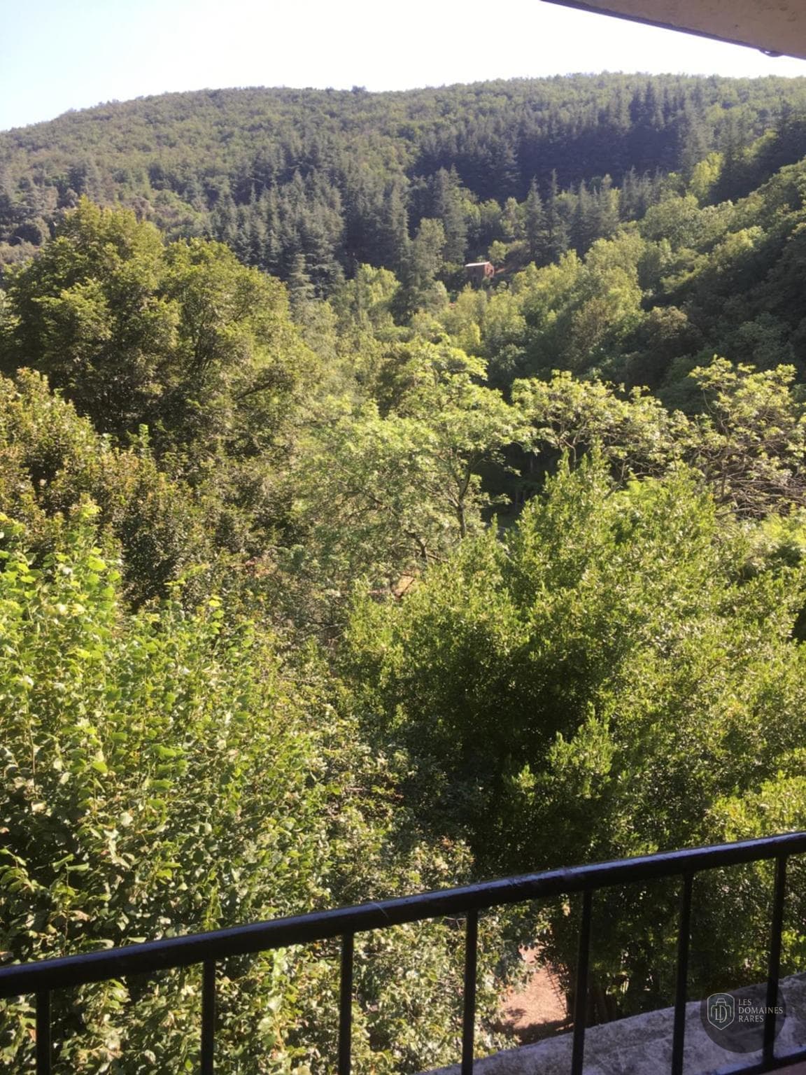 Vue extérieure du gîte La Coconnière à Valleraugue en Occitanie