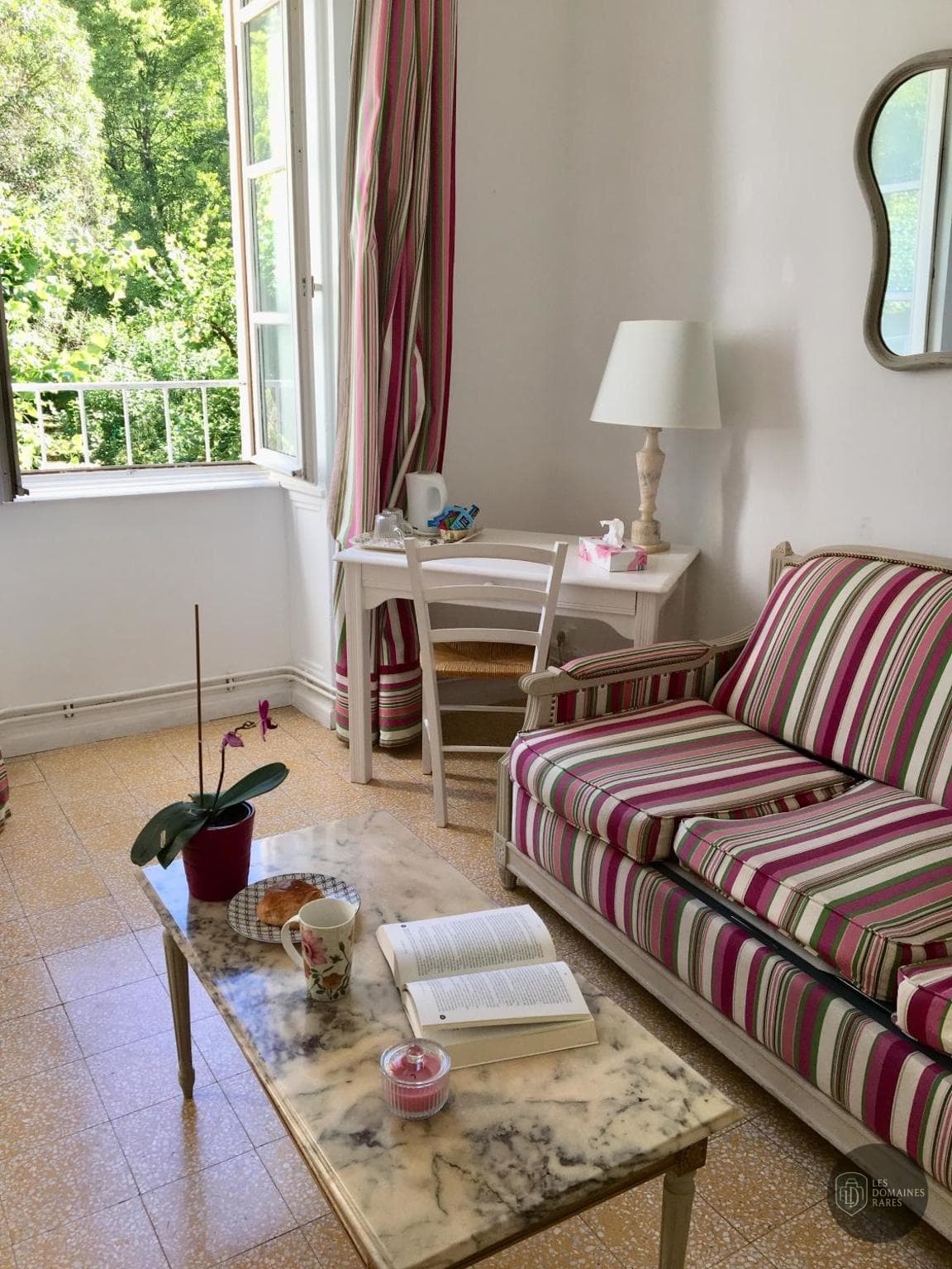 Espace intérieur du gîte La Coconnière à Valleraugue en Occitanie
